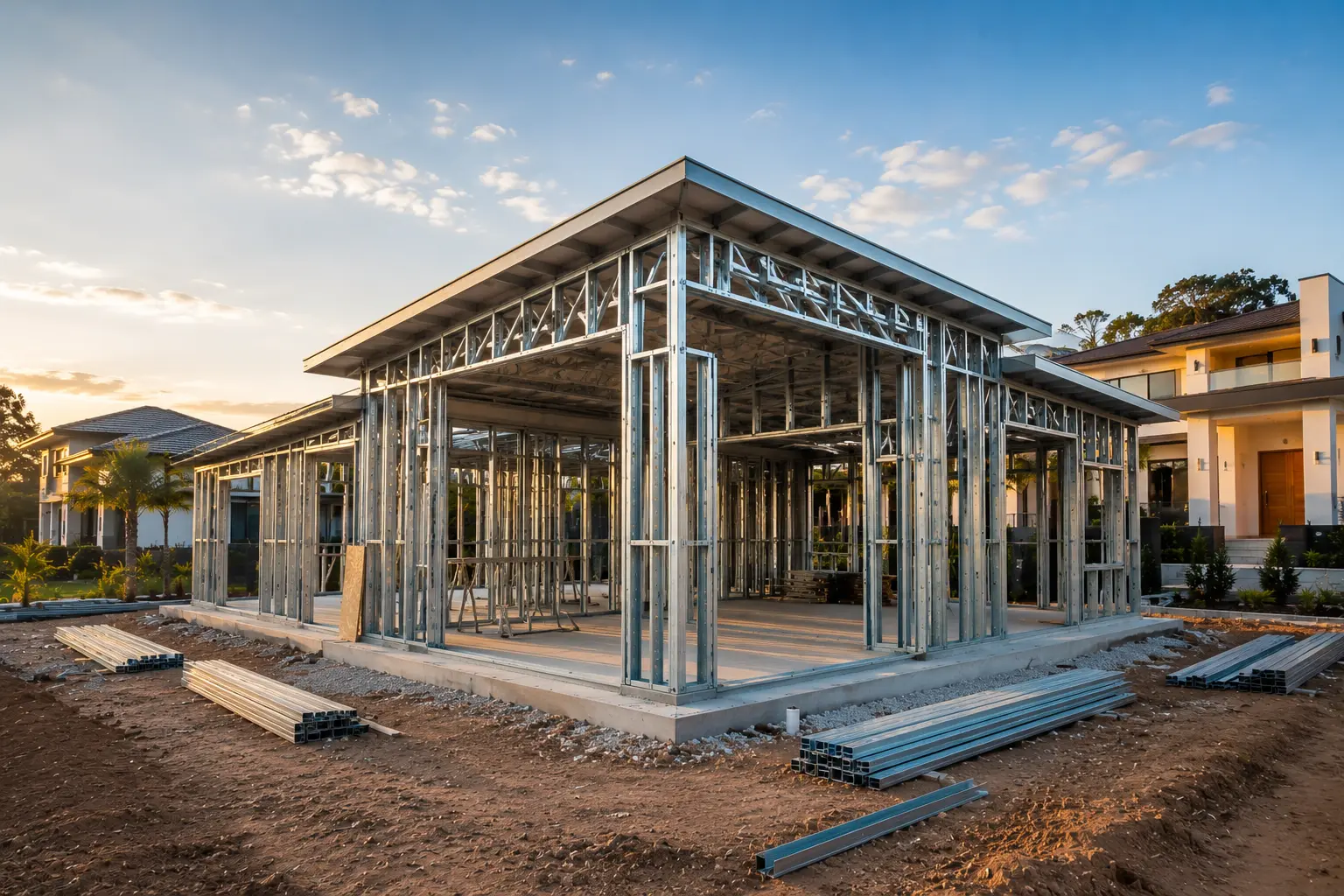 Sistema construtivo Light Steel Frame